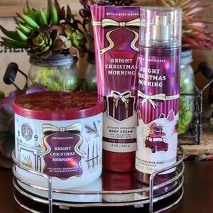 Bath & Body Works Burgundy Bright Christmas Morning Gift Set